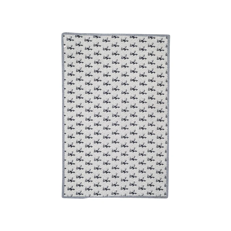 Wool Throw Blanket PUNTO PECORA Medium by Studiocharlie for Lanificio Leo - Limited Edition