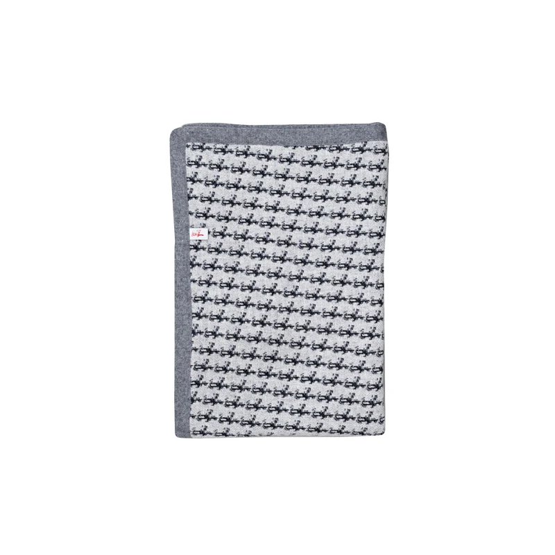 Wool Throw Blanket PUNTO PECORA Small by Studiocharlie for Lanificio Leo - Limited Edition