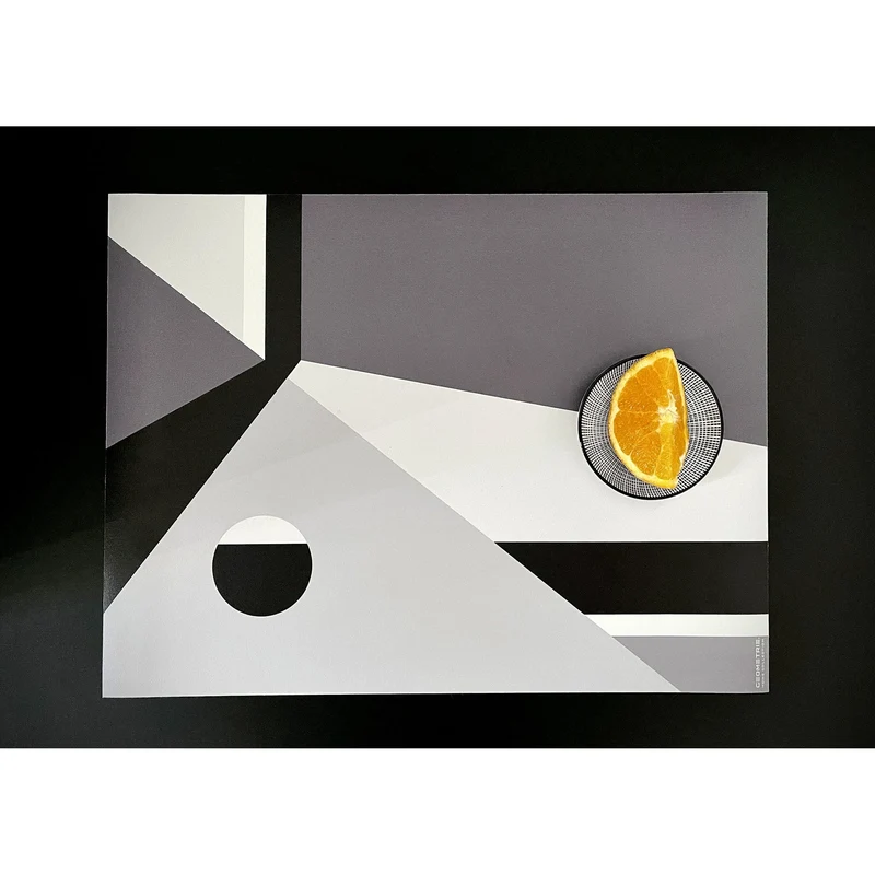 Vinyl Placemats GEOMETRICA by Valeria Eva Rossi