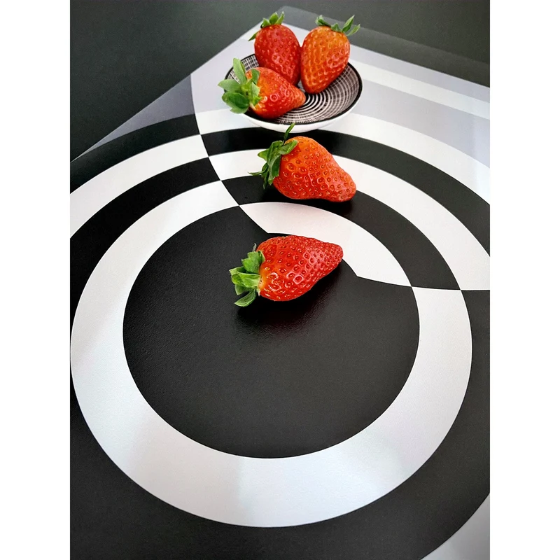 Vinyl Placemats CERCHI by Valeria Eva Rossi