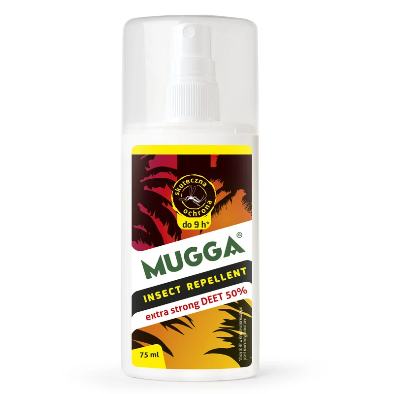 Mugga Strong 50% Deet for mosquitoes ticks + Mugga Balm