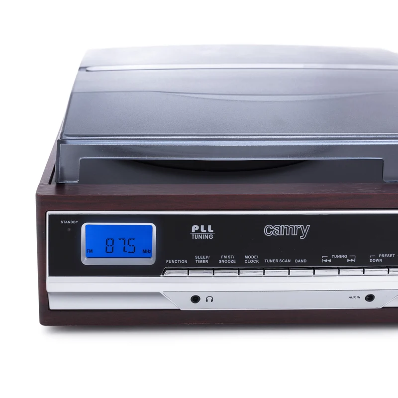 Camry CR 1168 Turntable with radio and Bluetooth / MP3 / USB / SD / Recording