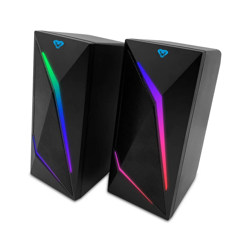 Gaming 2.0 speakers with Bluetooth, colorful RGB LED backlighting Media-Tech COBRA PRO URION 2.0 MT3172