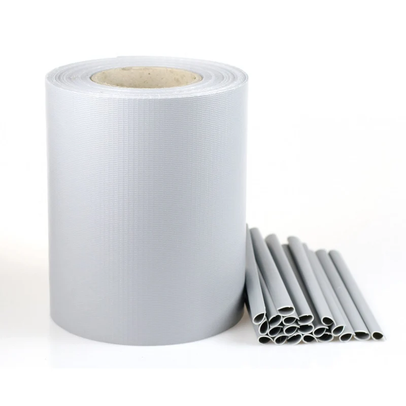 Cellfast fence tape, UV resistant, 20 clips, 35m, light gray, 30-081