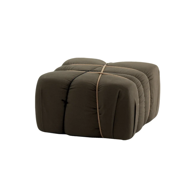 Padded Ottoman CHE PAKKO! by Marcantonio for Mogg