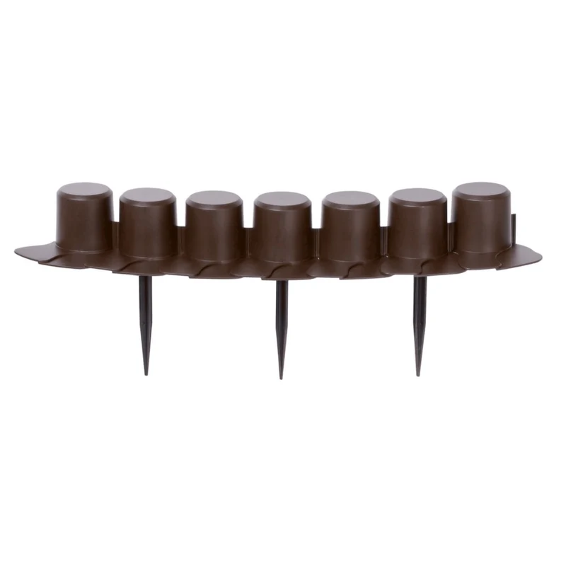 Prosperplast 5905197140070 Garden palisade, lawn edging with raid IPAL7 4.05m brown