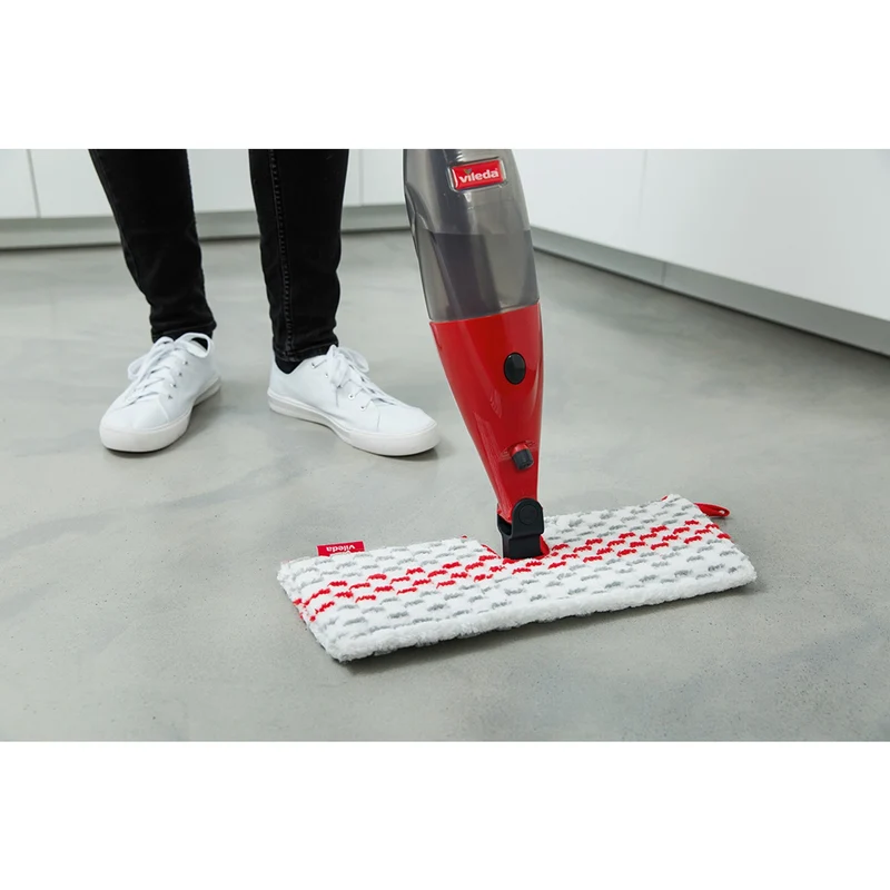 Vileda 152921 Spray & Clean Rotary Mop with Tank 2 in 1 / 180 degrees rotation