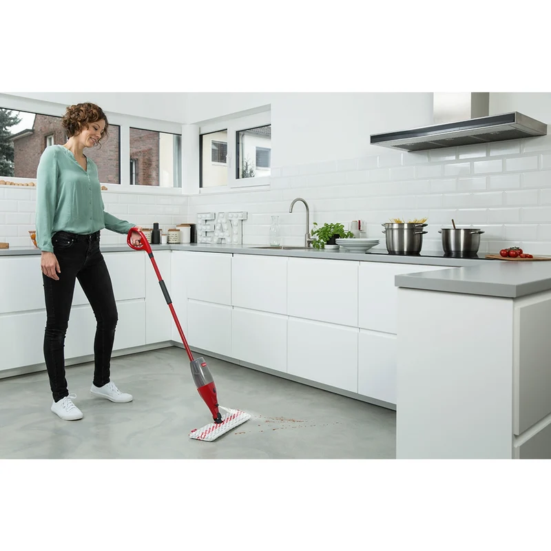 Vileda 152921 Spray & Clean Rotary Mop with Tank 2 in 1 / 180 degrees rotation