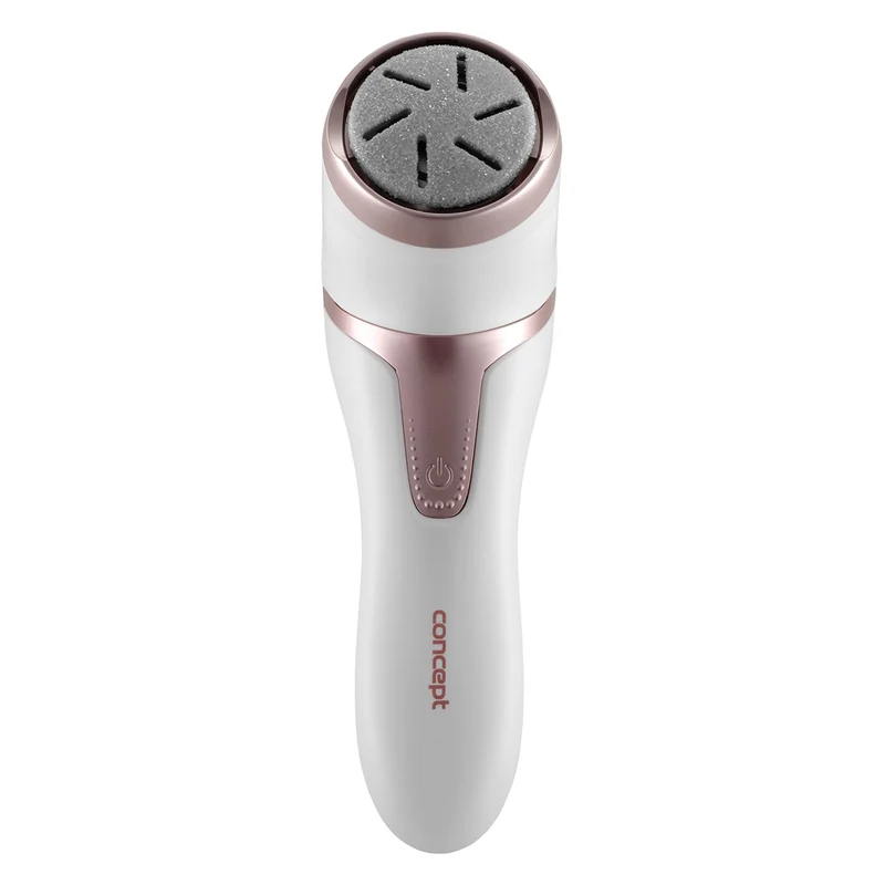 Concept PN3000 Concept Electric Callus Remover with Vacuum Waterproof Removable Rollers 3 Replacement Heads 2 Speeds Heel Feet Pedicure File USB Rechargeable