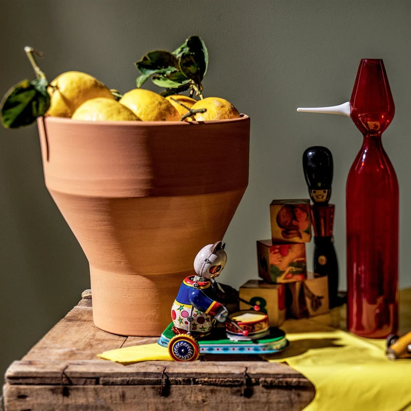 Murano Blown Glass Vase PINOCCHIO by Giulio Iacchetti