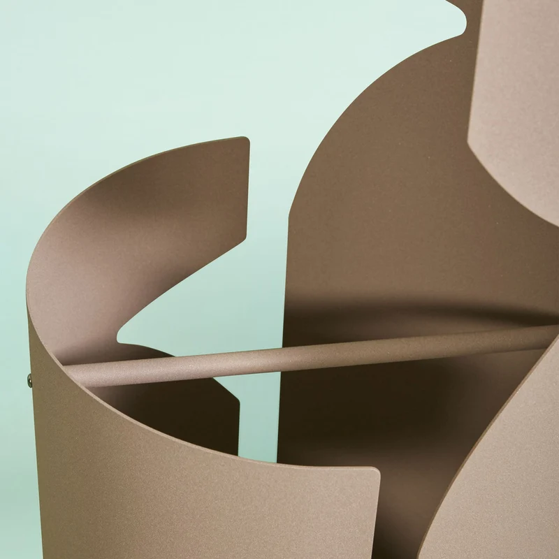 Metal Umbrella Stand HUG by Michele Giacopini