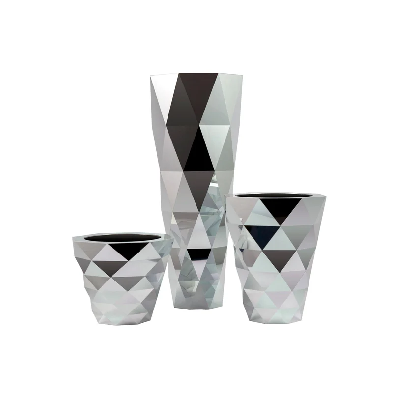 Set of 3 Vases FRAMMENTI by Luca Dalla Villa for Cyrcus Design