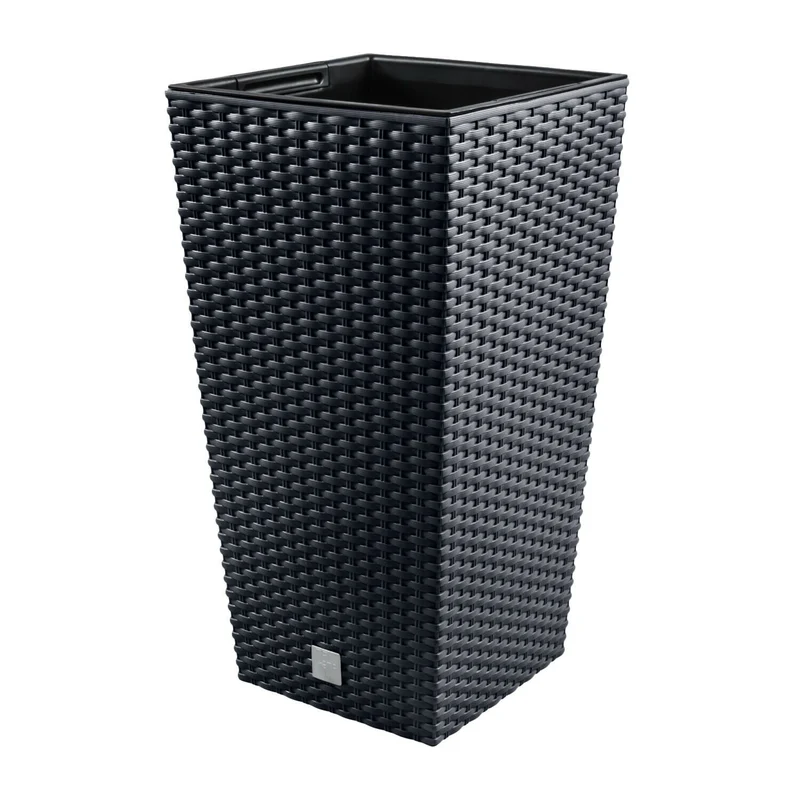 Flower pot with a contribution Rato Square DRTS300-S433 - anthracite