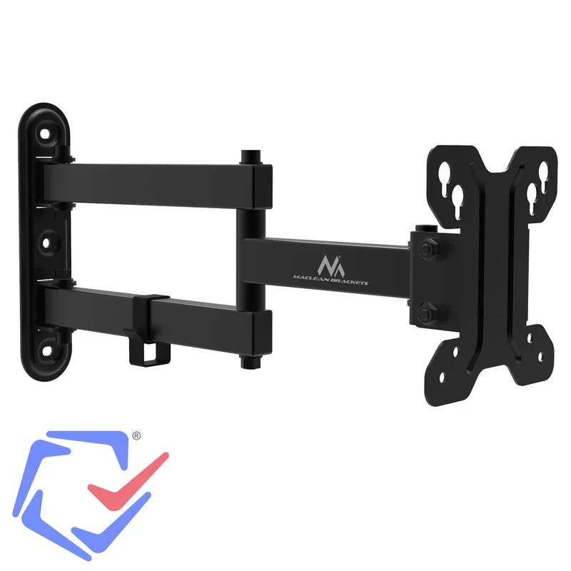 Maclean MC-740 TV Bracket Wall Mount Universal 30kg 13'' - 32" VESA LED Plasma LCD 30kg Easy Assembly