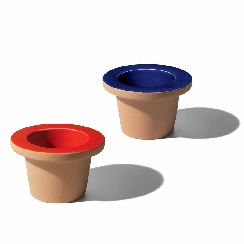 Terracotta Pot POFI by Giulio Iacchetti