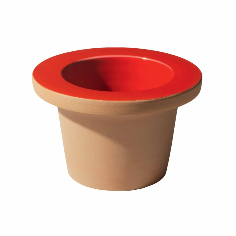 Terracotta Pot POFI by Giulio Iacchetti