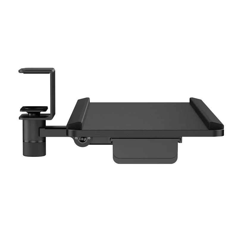 Maclean under-desk keyboard holder, max. load 5kg, horizontal and vertical reg., black, MC-108 B
