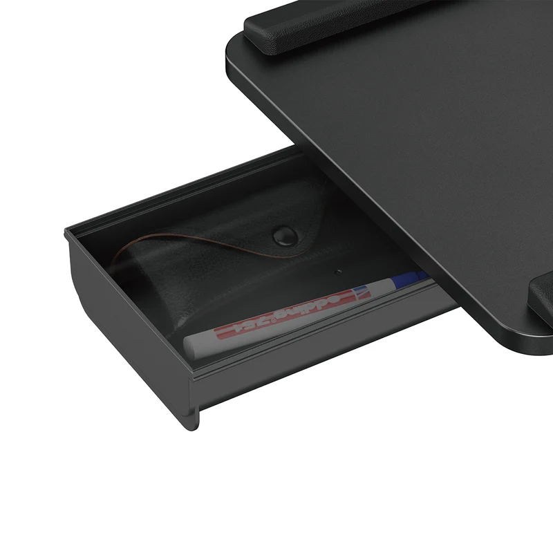Maclean under-desk keyboard holder, max. load 5kg, horizontal and vertical reg., black, MC-108 B