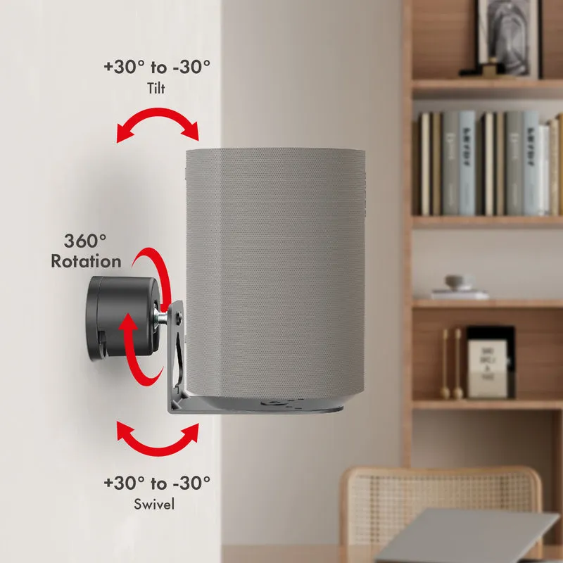 Wall mount for Sonos Maclean speaker, Sonos Era 100 & 300, MC-495 2 pieces