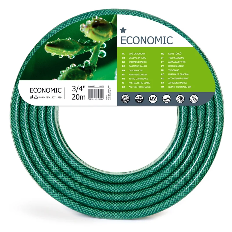 GARDEN 3/4 '' 20m CELLFAST ECONOMIC 3 COATS ideal for gardening