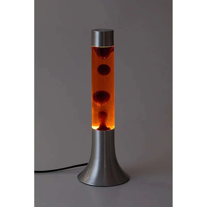 Rabalux LED lava lamp, power 25W, 3000 K, orange, Poppilol