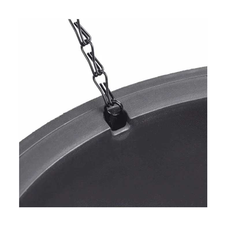 Keter Sphere Planter Hanging Pot, Anthracite, 5 pieces
