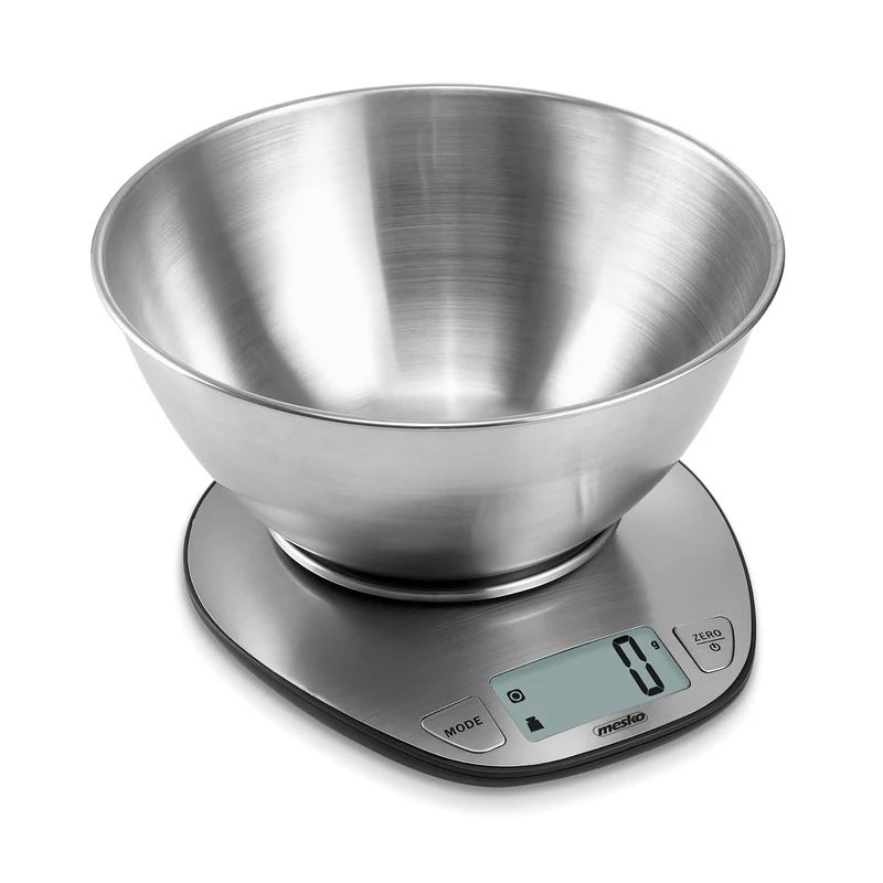 Kitchen scale with a 2-liter bowl - Mesko MS 3152, stainless steel