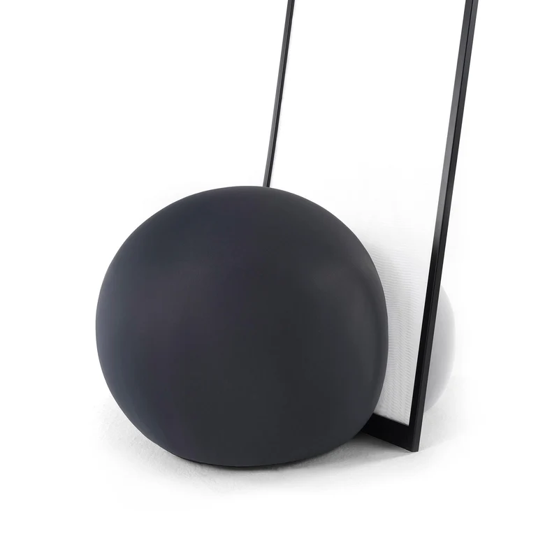Metal Pouf and Screen REXALT by Alessandro Zambelli