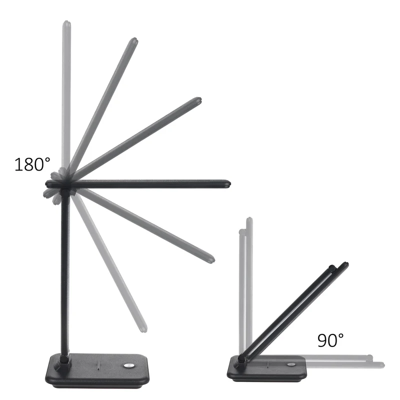Maclean LED desk lamp, max. 9W, 220-240V AC, color changeable, dimmable, 450lm, MCE614 B
