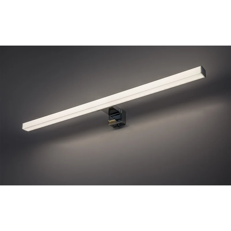 Rabalux bathroom light, 9W, natural white 4000K, IP44, chrome, Oliro