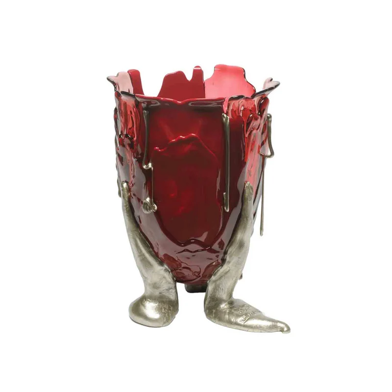 Resin Vase CLEAR SPECIAL EXTRA COLOUR by Gaetano Pesce for Fish Design