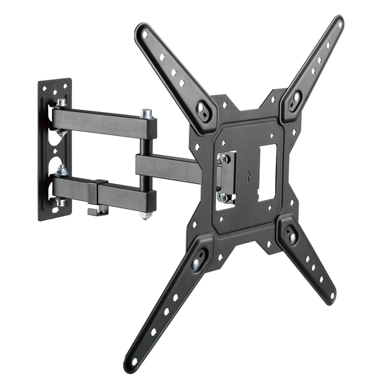 Maclean MC-701N TV or Monitor Mount, Universal, max VESA 400x400, 23-55", 30kg, Black