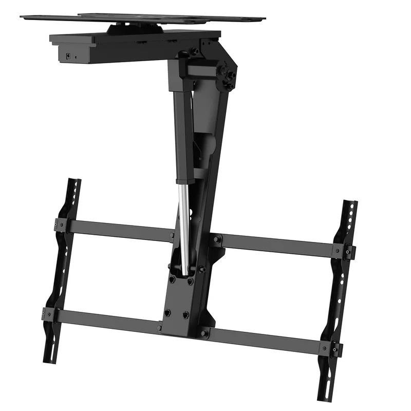 Maclean electric TV mount, ceiling mount, Tuya support, max. VESA 800x400, reg. in pos. +90°~-90°, for TV 43-86", max. 45kg, MC-109 T