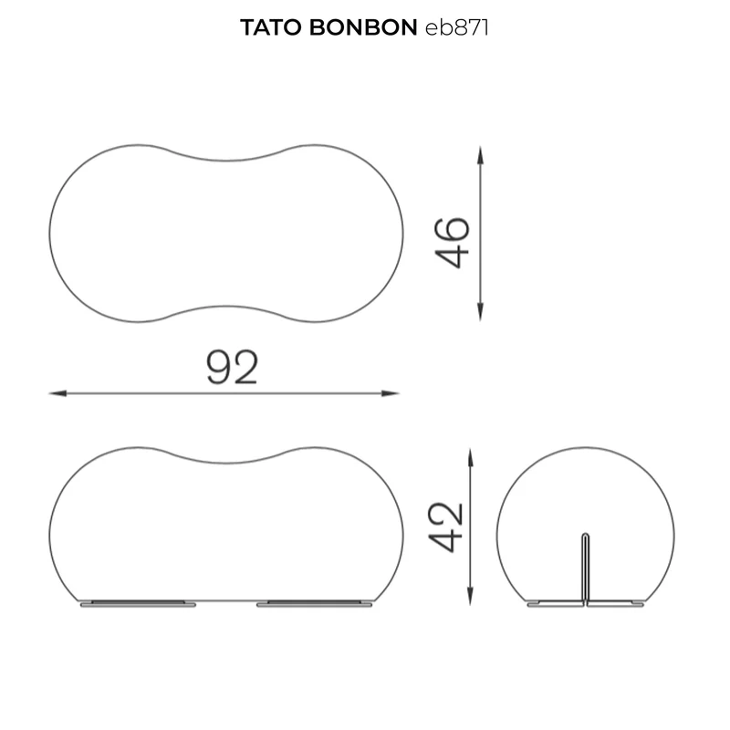 Footrest TATO BONBON by Denis Santachiara & Enrico Baleri