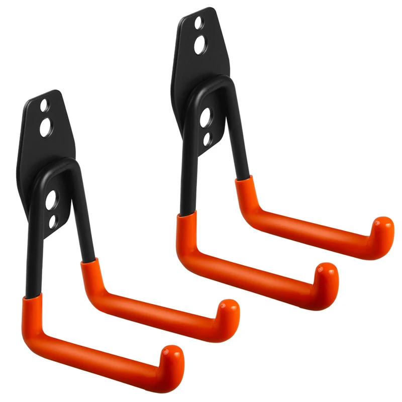 Maclean garage wall mount, for tires, gardening tools, ladder, hoses. steel, max load 70kg, MC-442, 2 pieces