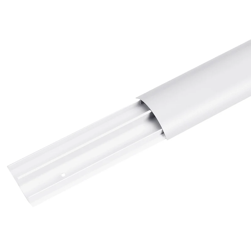 Maclean aluminum cable masking strip, 62x20x750mm, white, MC-814 W