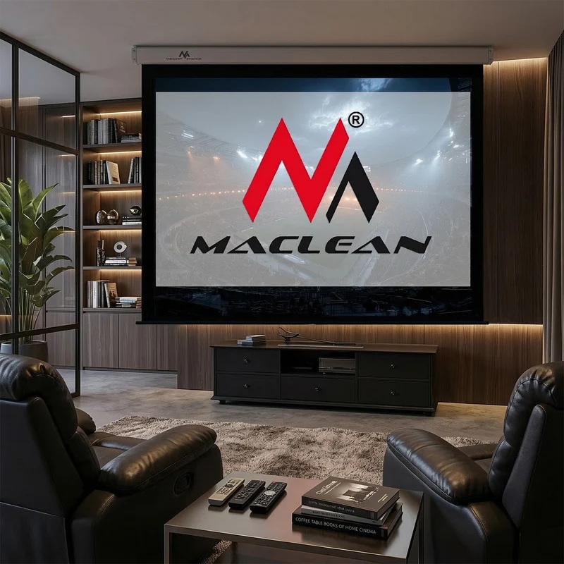 Wall Ceiling video Projector Screen 3D HD Cinema - 200x150 4: 3