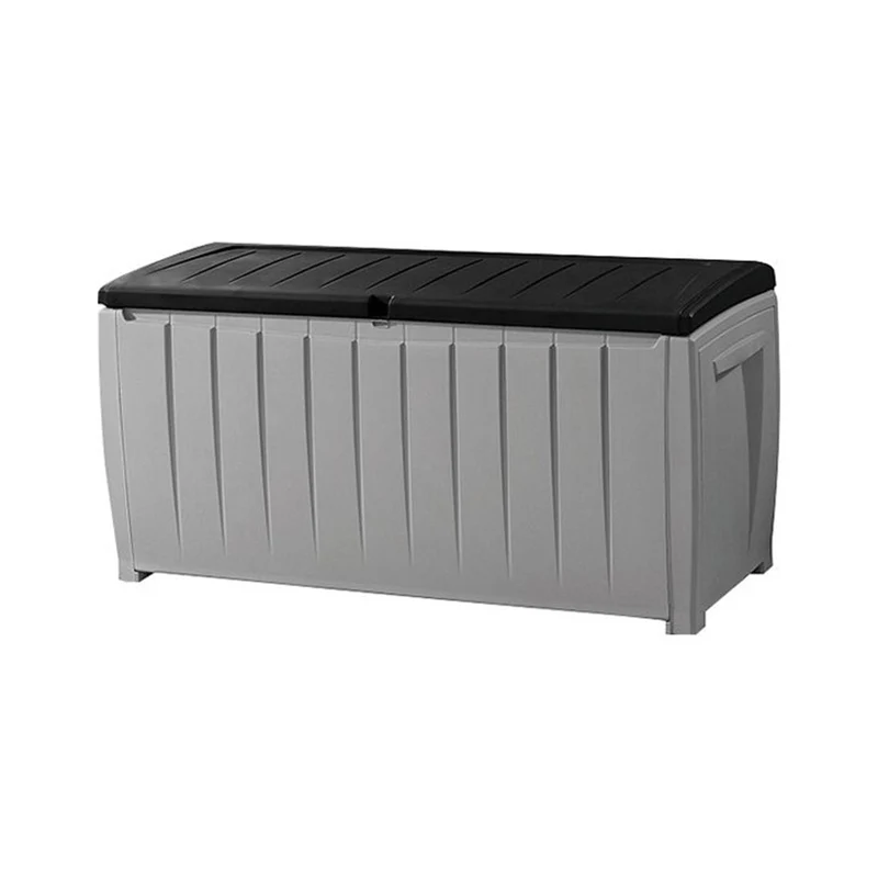 340L Keter Novel Garden Storage Chest Deck Box Large Capacity Handles