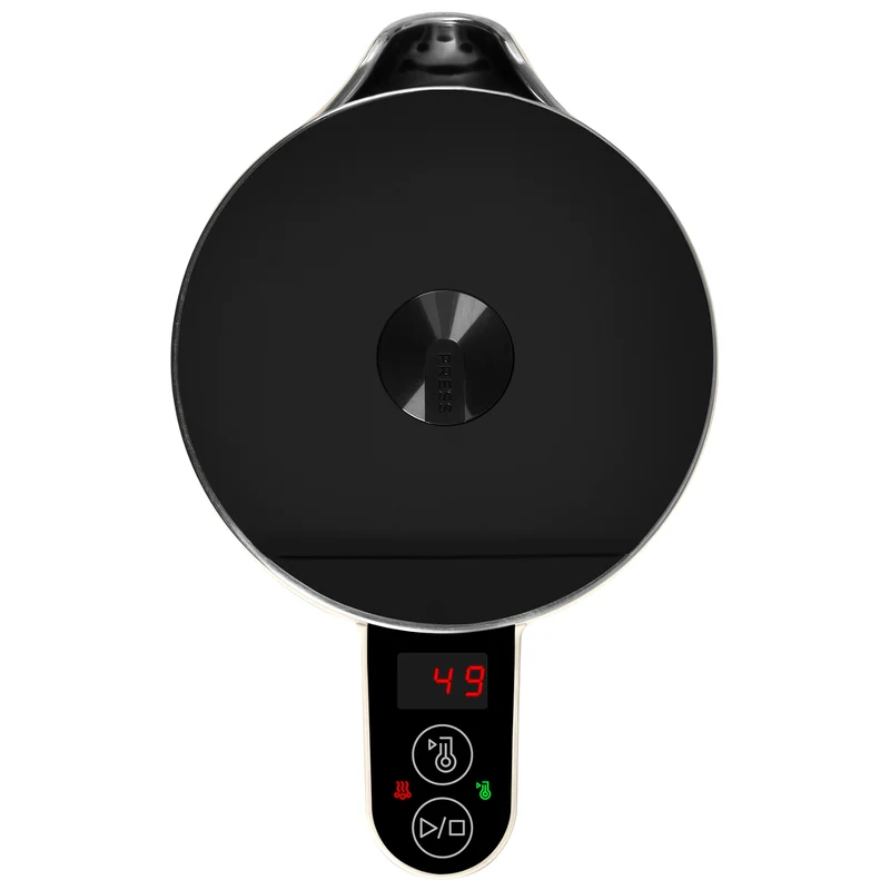 Concept Norwood RK3305 Stainless Steel Kettle Temperature Control Keep Warm 1.5L 1850-2200W Dark Grey