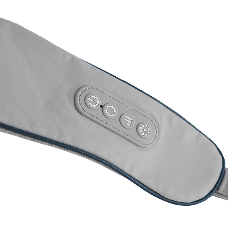 Shoulder and neck massager. Shiatsu, 5D imitation hands, 6 massage heads, 3 modes, 3 speeds, Cordless, USB-C charging port NECK & SHOULDERS MASSAGER