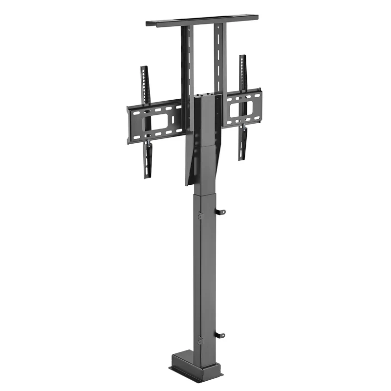 Maclean, TUYA, 37''-80''' Electric Extension TV Mount, VESA 600x400, max 60kg, MC-866T + HDMI 2.0 4K 3D UHD 1.8m CABLE 48 bit Copper