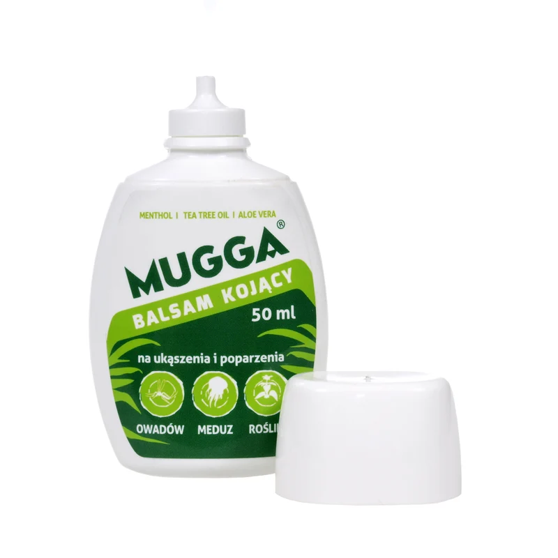 Mugga spray 9.5% 75ml for mosquitoes ticks + Soothing Lotion 50ml