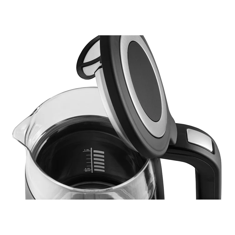 Concept RK4100 1.7L Glass Electric Kettle with Temperature Control and Keep Warm Function