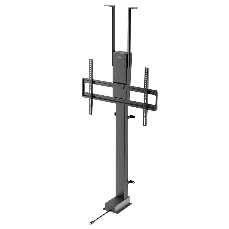 Maclean electric ceiling/floor mount, extendable, 43''-88'', VESA 600x400, max 60kg, 100-240V AC,50/60Hz