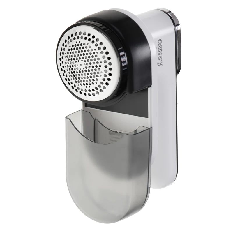 Camry fabric shaver, LCD display, Li-Ion rechargeable battery, white and black, CR 9620