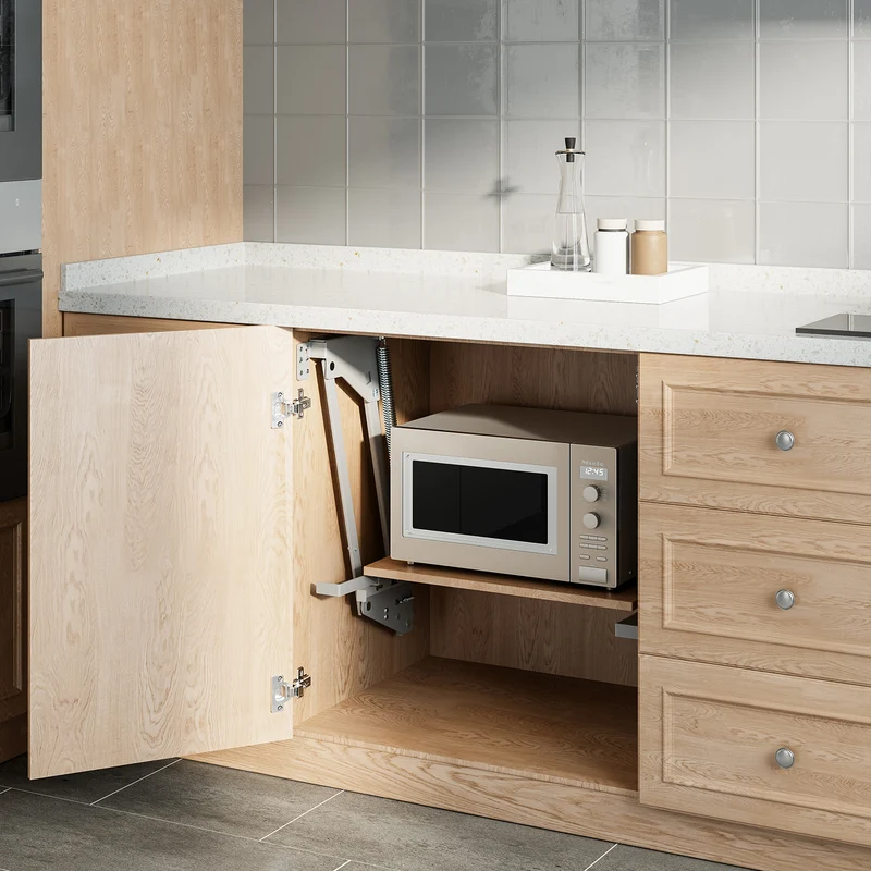 Maclean MC-497 Elevator, built-in extendable kitchen shelf 5-20kg. 820x168x106mm
