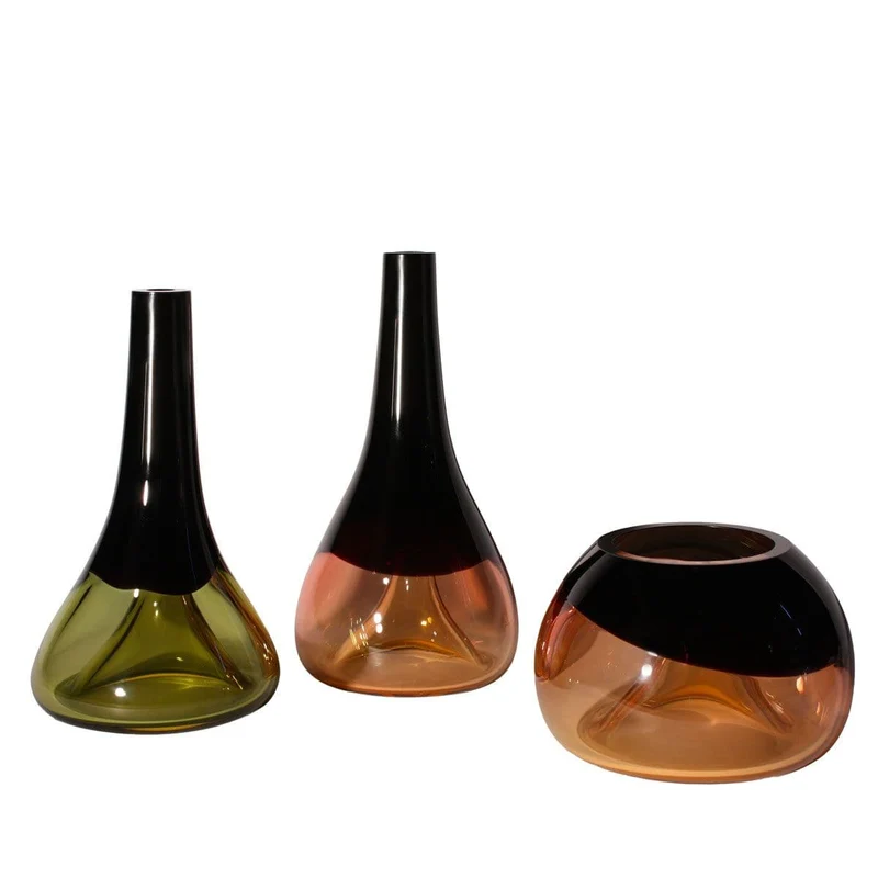 Murano Glass Vase FORMOSI SMALL - H18 cm. - by Wave Murano Glass
