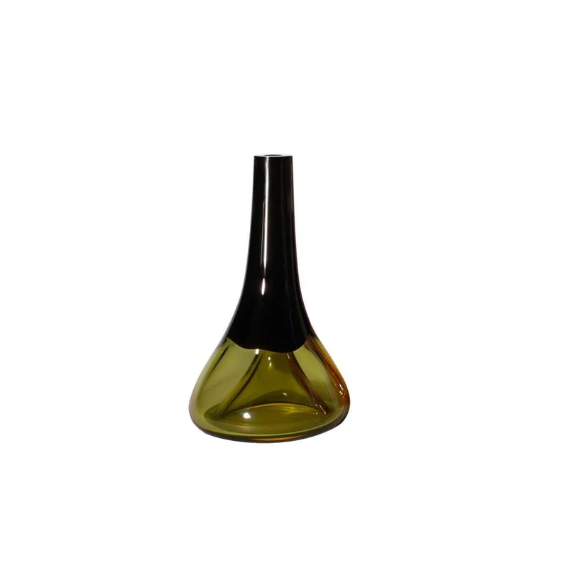 Murano Glass Vase FORMOSI Green - H40 cm. - by Wave Murano Glass