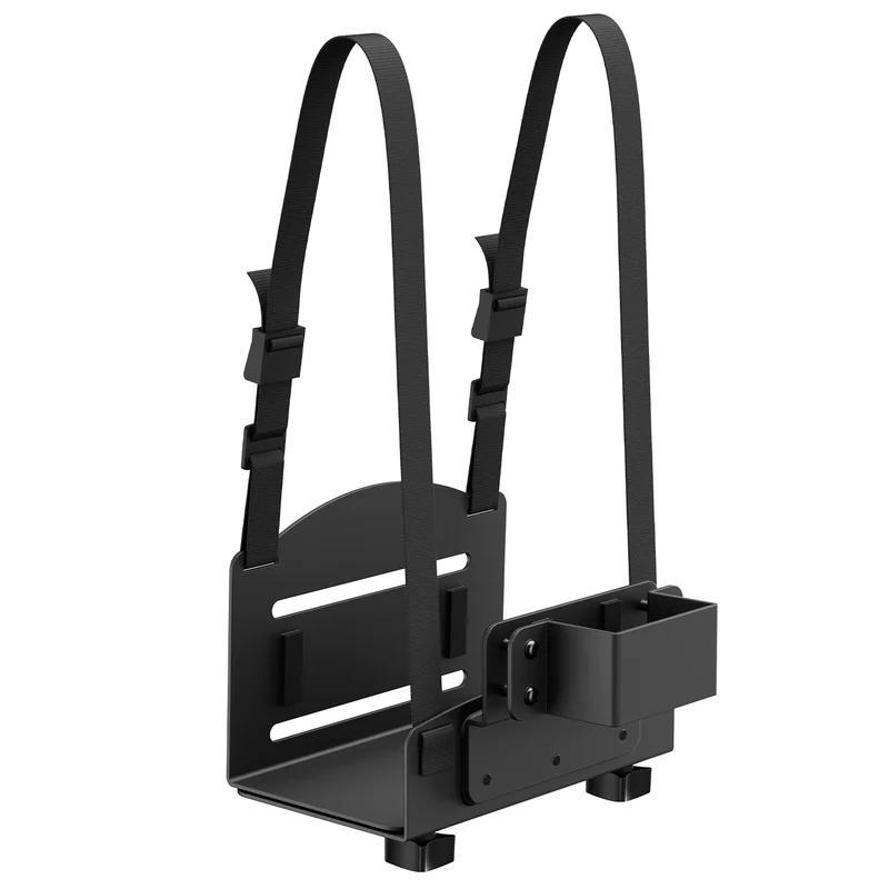 Maclean CPU computer mount, 122-212mm range, 10kg max load, black, MC-116 B