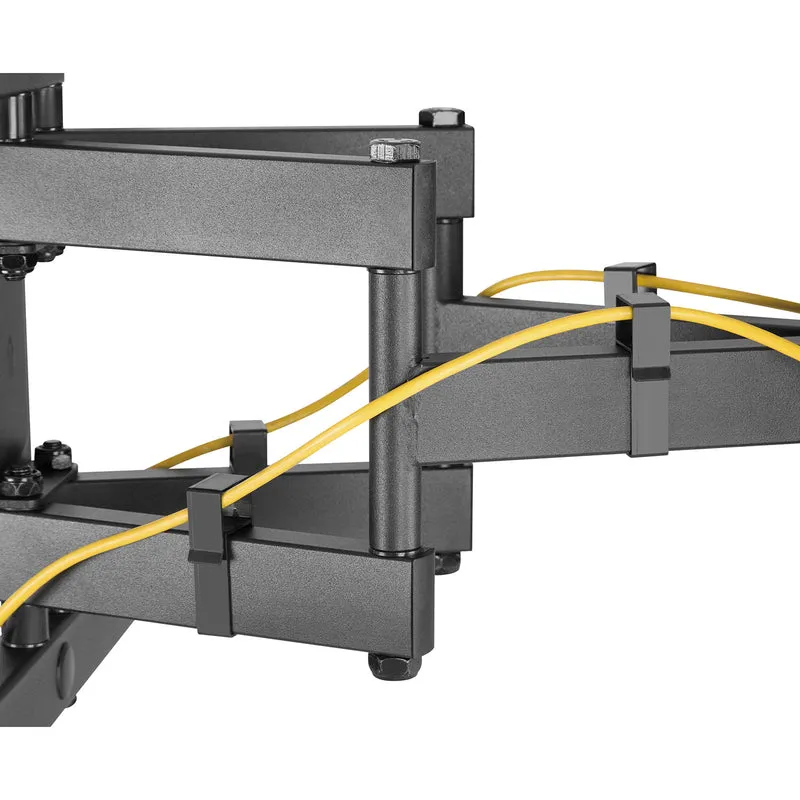 Maclean MC-881 TV Wall Mount Bracket Universal Holder Double Arm 37'' - 85" Vesa 60kg LED LCD